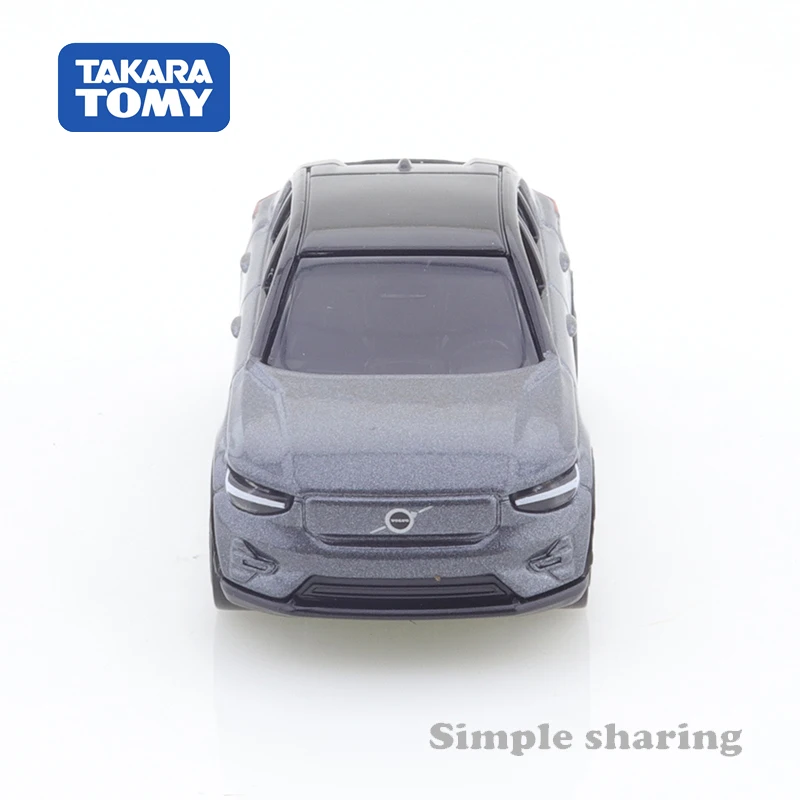 Takara Tomy Tomica No.22 Volvo C40 Opladen 1/63 Auto Legering Speelgoed Motorvoertuig Diecast Metaal Model Kinderen Kerstcadeau Speelgoed voor Jongens