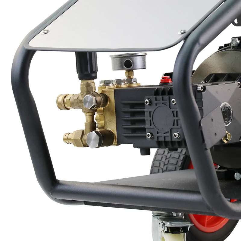 STLF WJW 7500w 250bar التجارية أنبوب نفاث المياه الباردة المياه منظف الضغط العالي آلة غسل سيارات