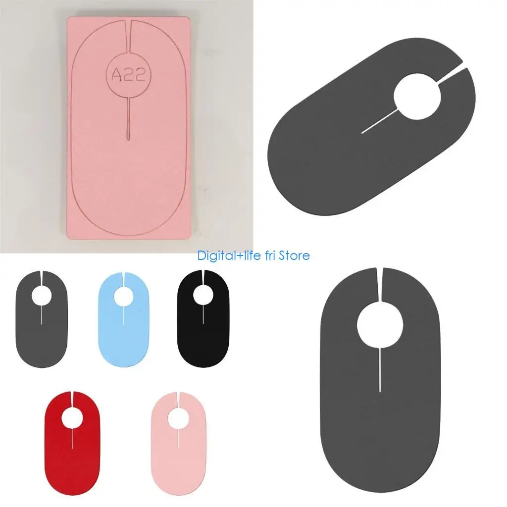 

E06D Mouse Cover Durability Mouse Sticker for Pebble M350 Mouse Increase Accuracy