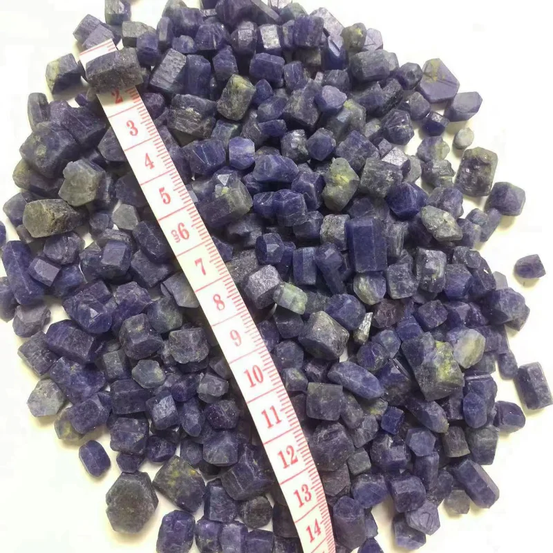 High Quality Sapphire Changle Precious Mineral Samples Raw Sapphire From Chinese Biggest Sapphire Mine