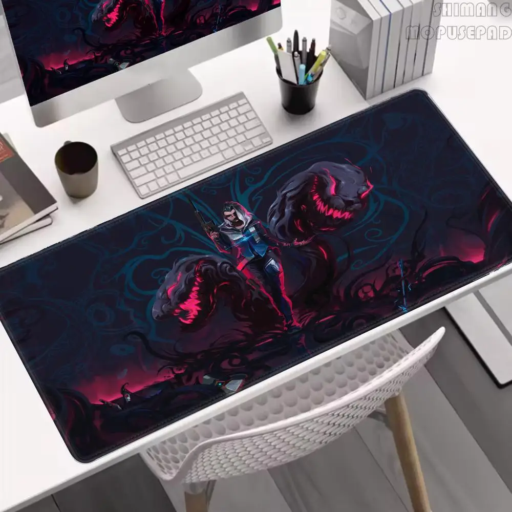 Fade Valorant Mouse Pad Gaming XL Large HD New Home Mousepad XXL keyboard pad Soft Natural Rubber Office Carpet Laptop Mice Pad