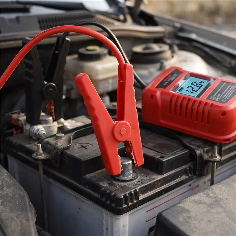 Car Igniter With Display Auto Booster Cable Adapter Jumper Cables For Portable Battery Starter For Milwaukee 18V Battery-A28K