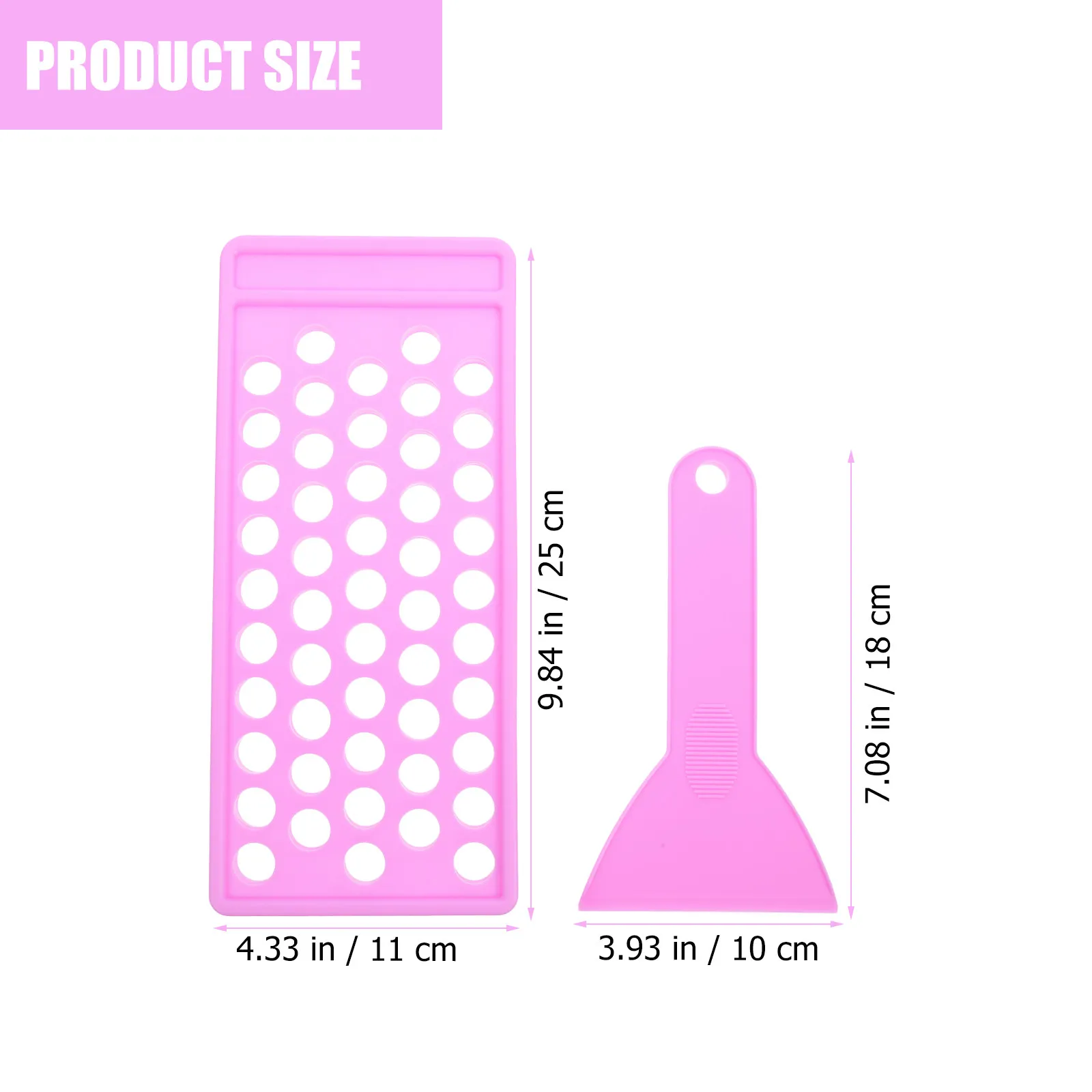 1Set Lip Balm Filling Tray Spatula Combo 50 Position Easy Pour Design for Homemade Lipstick Lip Gloss Craft Kit DIY Tools