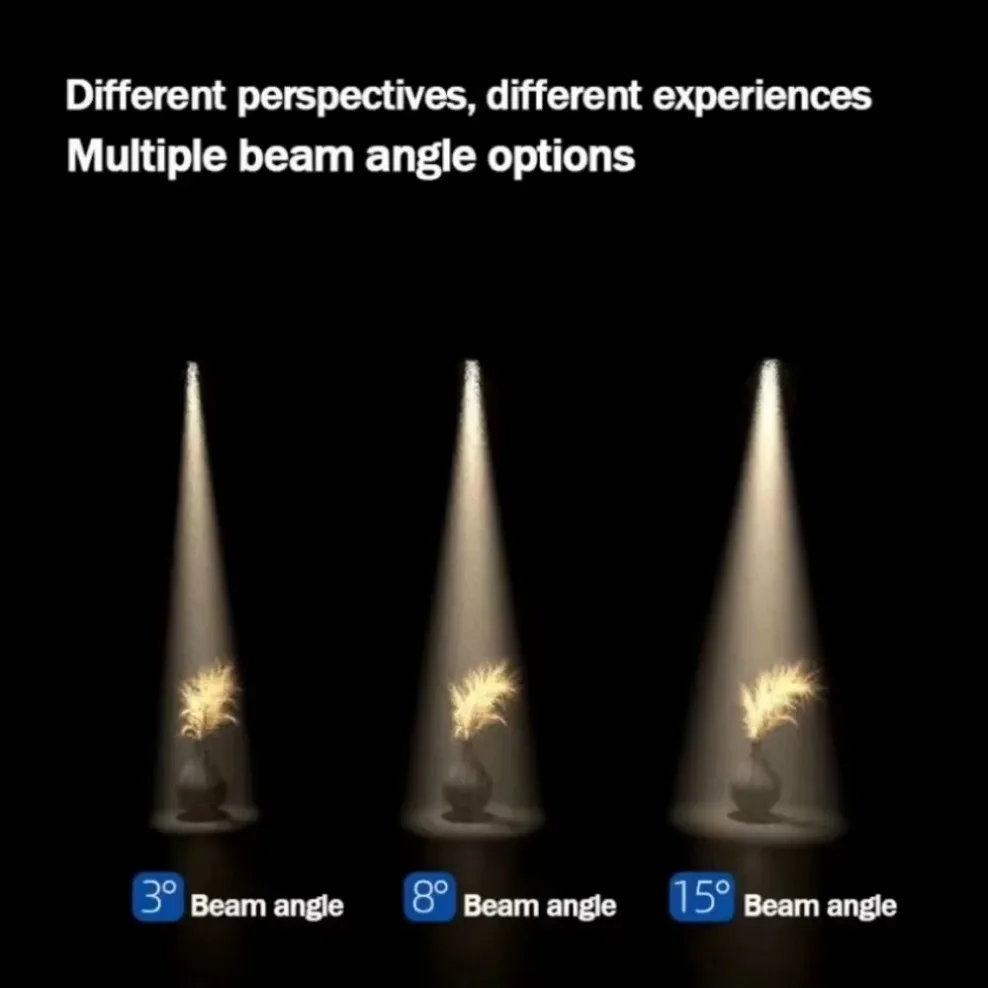 راحة LED COB جزءا لا يتجزأ من تجهيزات مصابيح السقف النازل التركيز أضواء كاشفة صغيرة زاوية شعاع ضيق 3 ° 8 ° 15 °   مصباح خزانة النبيذ