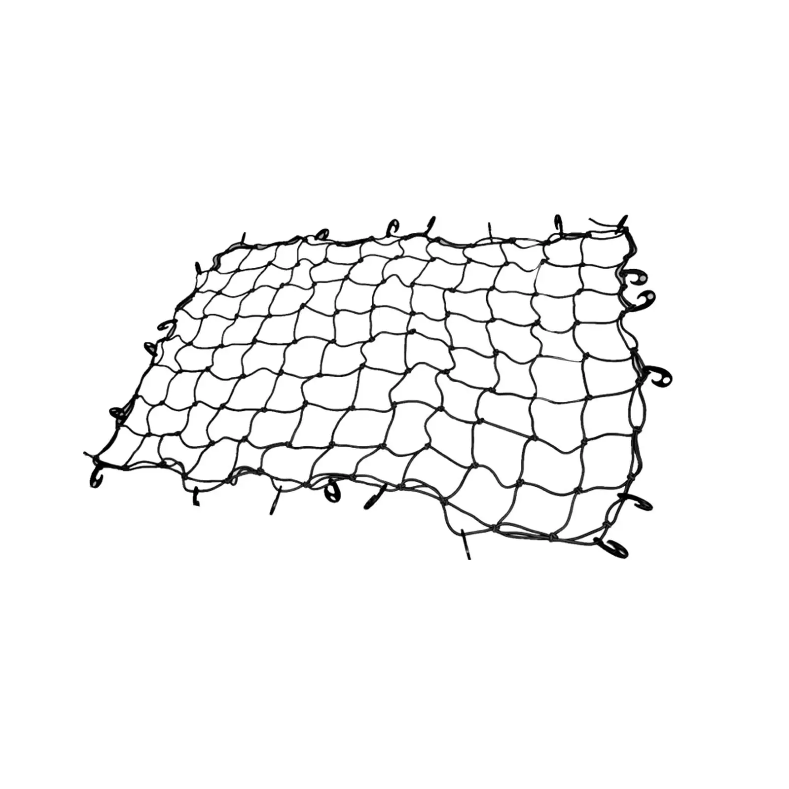 Universal Car Roof Rack Cargo Net 90x150cm for Truck Trailer Simple Installation Versatile Sturdy Accessories Removable Clips
