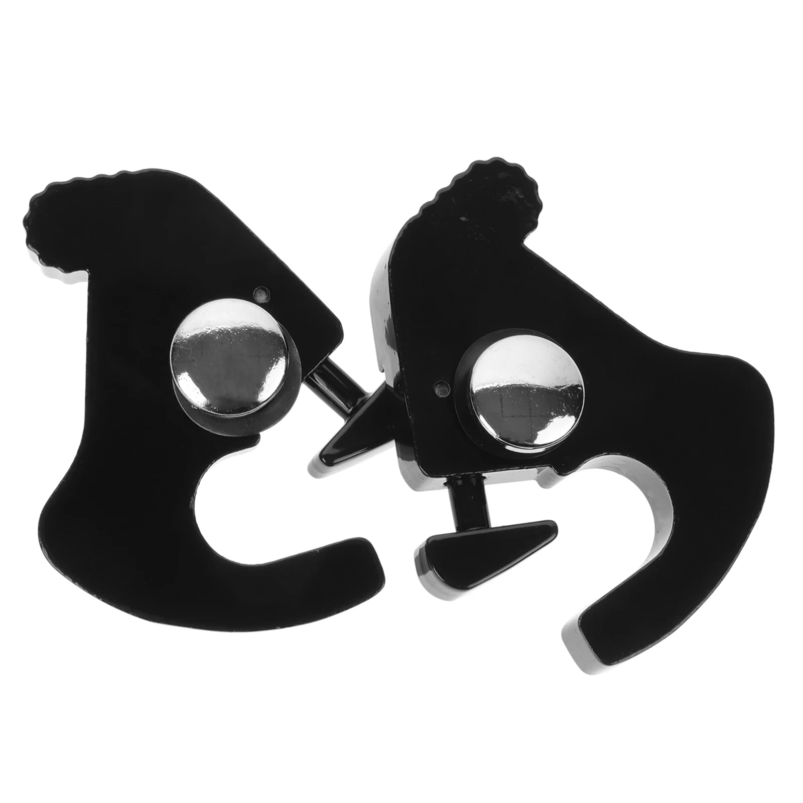 

2 Pieces Motorcycle Luggage Rack Bar Clip Buckle Mounting Latch Quick Release Detachable Shelf Tail Rack