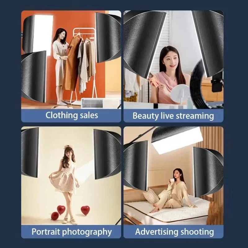 High power dual color temperature live broadcast filling light live streaming host live broadcast always on photography
