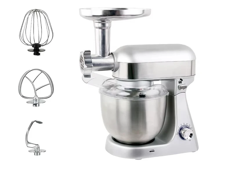 

Customizable Commercial Kitchen 3 in 1 Food Mixer Machine Rotatable Bowl Electric Power Source Mixing for Bread Dough Cake Rice