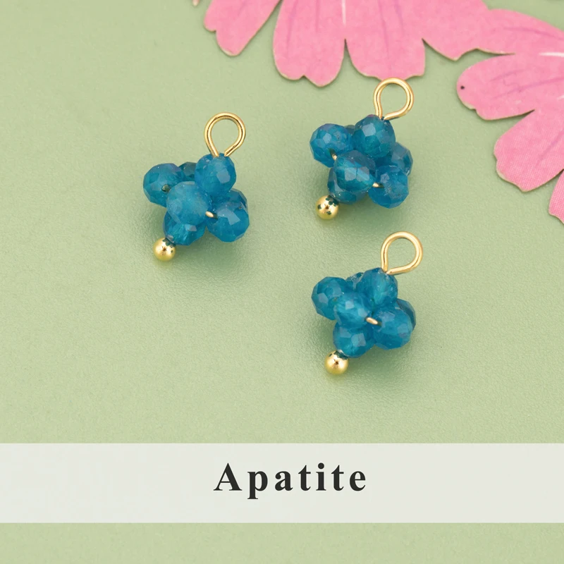 assoonas, 4 Stück/Lot, MI06, Schmuckzubehör, Edelstahl, Naturstein, Anhänger, handgefertigt, DIY-Anhänger, Schmuckherstellung – Detail 12