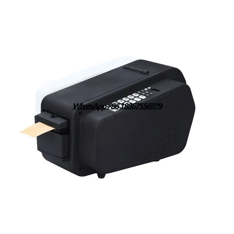 

Desktop Electronic Protection Automotive Carton Sealing Packaging Dispenser Conveyor Sealing Wet Water Kraft Tape Machine