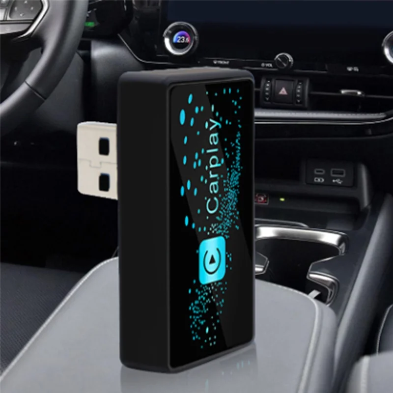 

AY14-Беспроводной адаптер Carplay для проводного к беспроводному Carplay Dongle BT Wi-Fi Plug and Play USB-соединение Автомобильный Ai Box