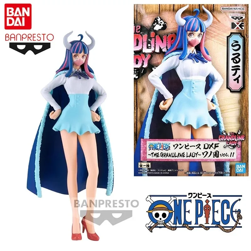 

Bandai Genuine Banpresto ONE PIECE Anime Figure DXF THE GRANDLINE LADY Ulti Action Toys for Boys Girls Gift Collectible Model