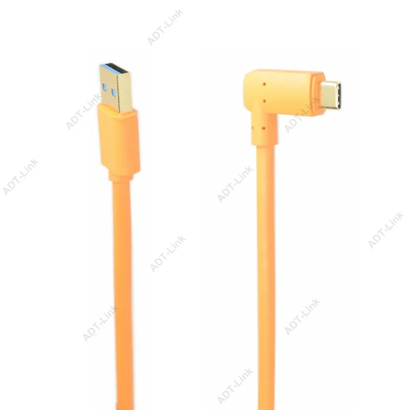 

USB 3.0 To USB-C (High-Visibility Orange) For Tethering A USB 3.0 Camera To A Computer With The Smaller USB-C Port 3m 5m 8m 10m