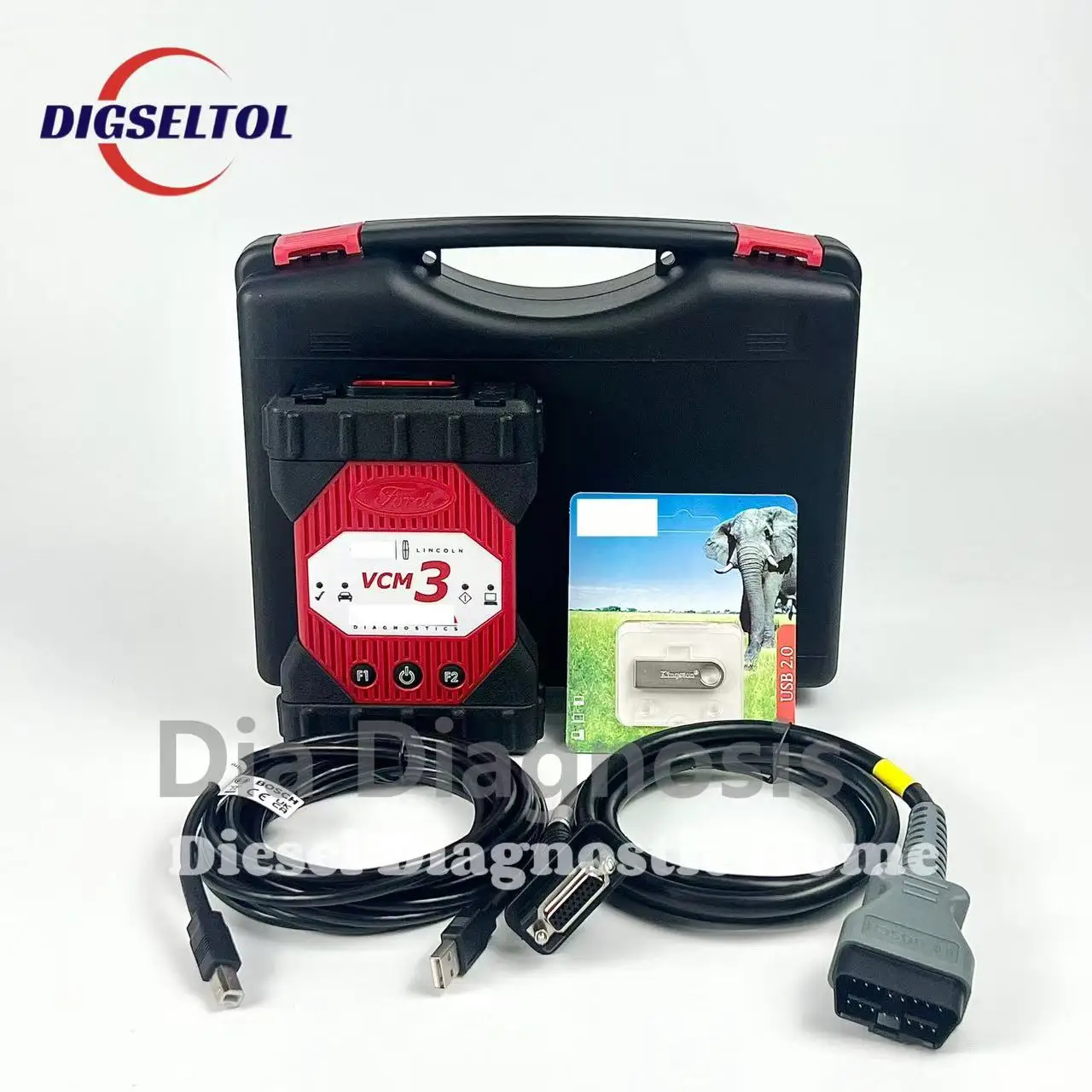 For Ford VCM 3 IDS VCM3 Professional Diagnostic and Programming Device Support CAN-FD and DoIP