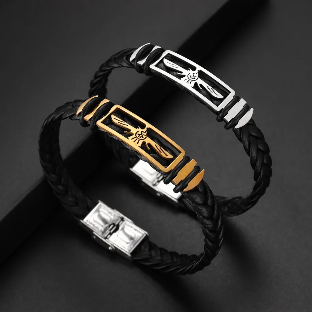 Trend Edelstahl Adler Silikon Armband Charming männer Armband Neue Mode Schmuck Zubehör Party Valentinstag Geschenk
