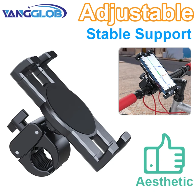 

Зажим для планшета на руль, держатель для телефона с зажимом для мотоцикла, скутера от 4,7 до 13 дюймов, держатель для iPad 12,9 S8 S7 Fe Plus, подставка