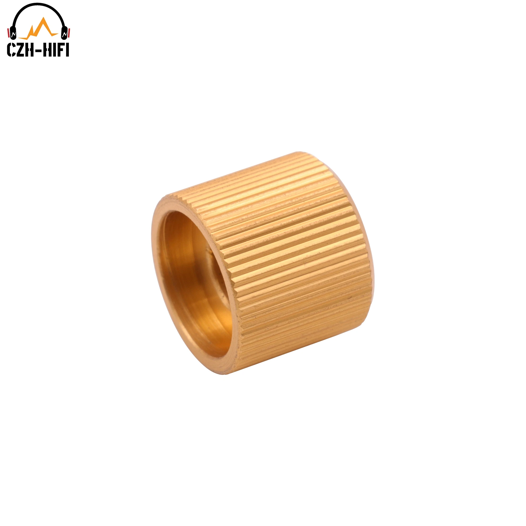 10 stücke Mini CNC Maschine Solide Aluminium Zeiger Knopf Knopf Kappe Gitarre AMP DJ Mixer Radio CD DAC Drehschalter EIN AUS 6,00mm Loch – Detail 7