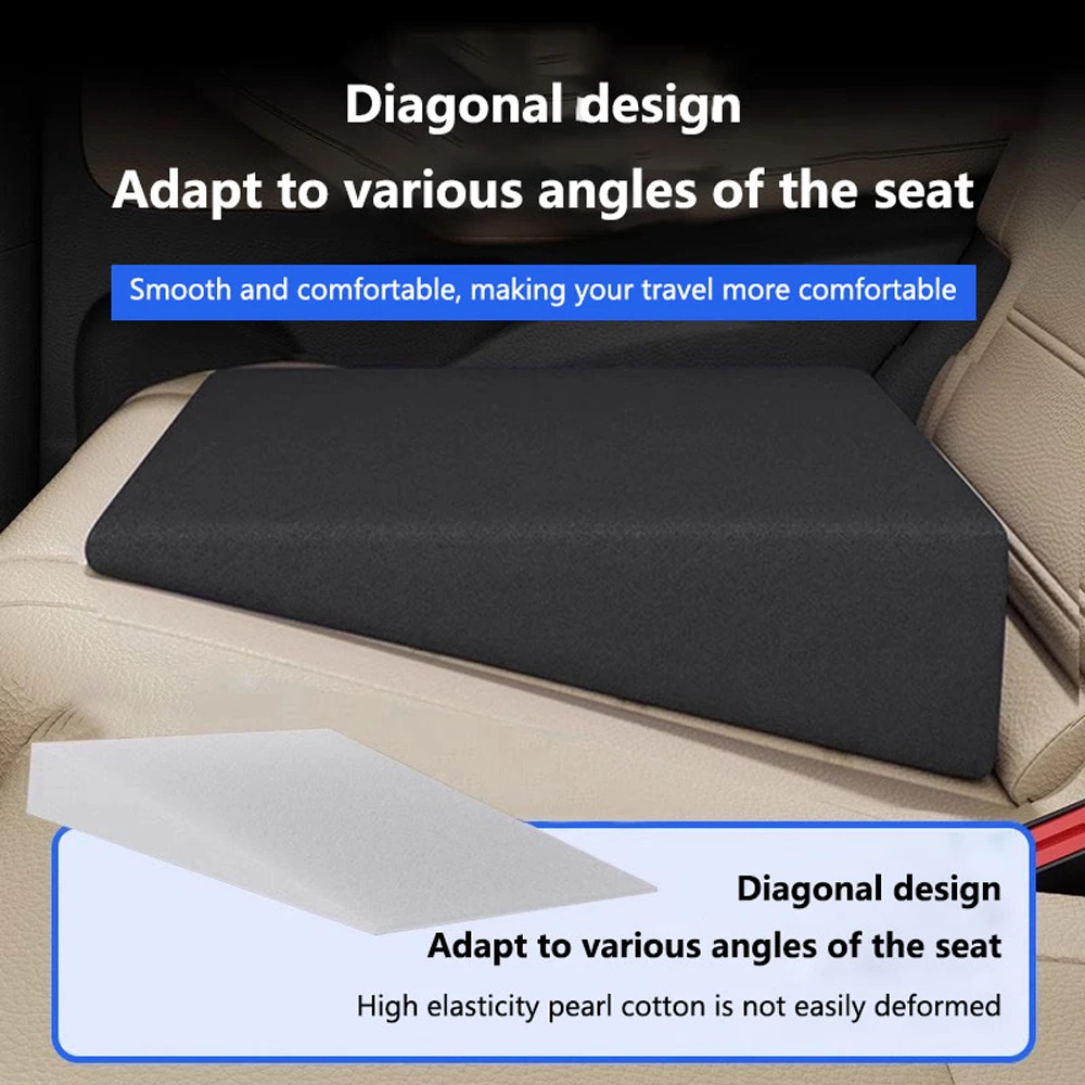 1/2/3PCS Car Seat Leveling Pad Memory Foam Seat Cushion Fatigue Relief Increase Height Pad Flattening The Rear Seats Of The Car