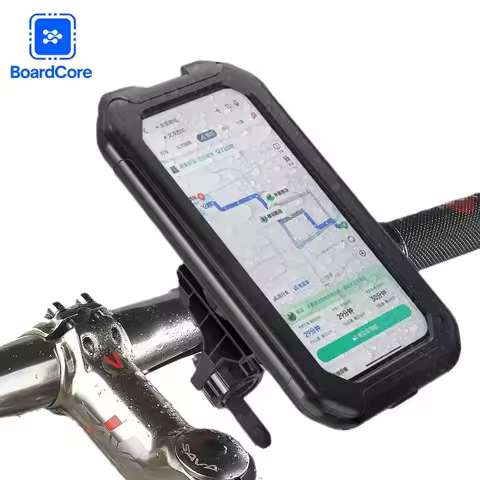 Outdoor bicycle electric bike waterproof mobile phone holder 360 &deg; rotatable adjustable holder motorcycle mobile phone