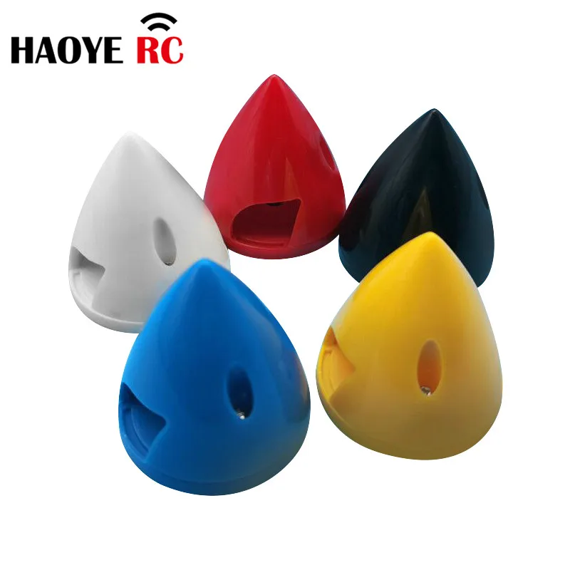 Haoye 1 Pc Point Tip Nylon Plastic RC Airplane Prop Propeller 2 Inch Spinner 2 Blade RC Spare Parts Five Color