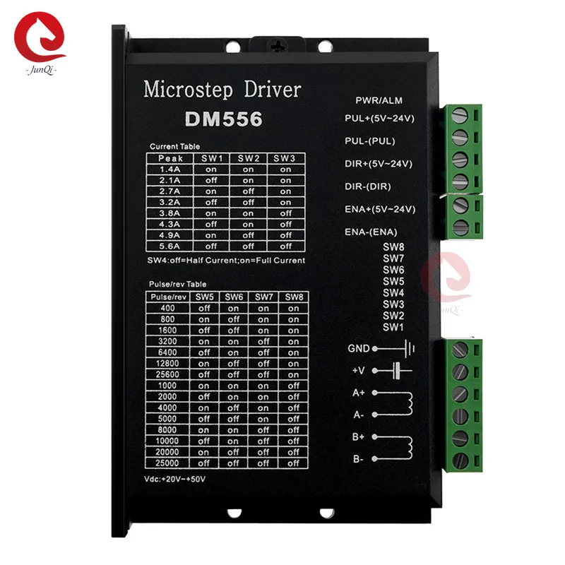 2 phase 5.6A Digital Stepper motor driver DM556 for 57 86 stepper motor NEMA23 NEMA34 Stepper Motor Controller