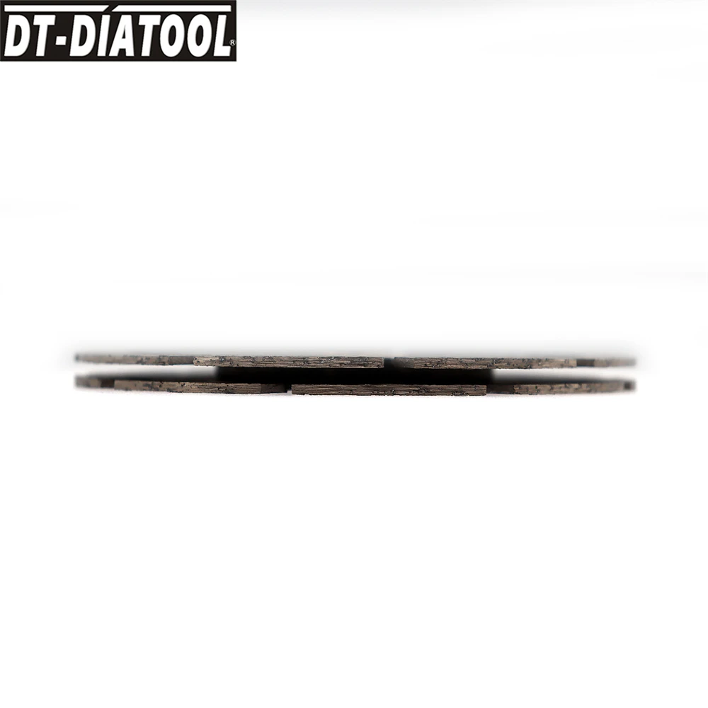 Imagem -02 - Diatool-premium Double Preço Diamante Disco de Corte Slotting Saw Blades para Argamassa Granito Mármore Núcleo Buracos dt