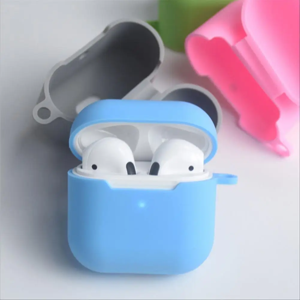 Silicone Case For Pro 4 Case 4 Wireless Bluetooth compatible Earphones Case Protective Cover For Air Pods Pro 4