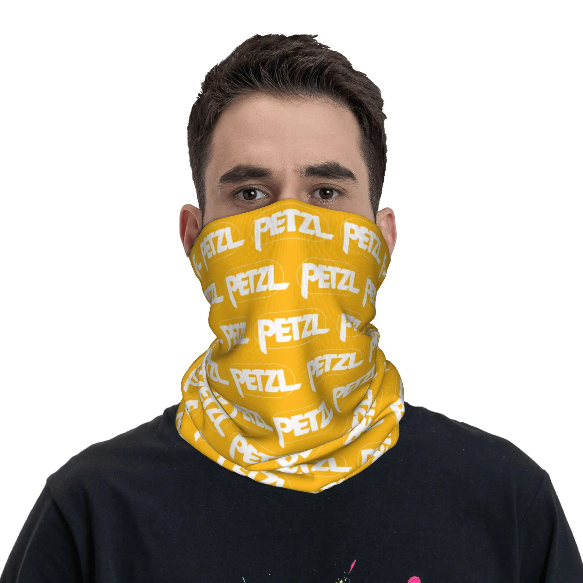 Personalizzato P-Petzls Sport Bandana Ghetta per il collo Antivento Sciarpa per il viso Copertura Uomo Donna Logo classico Design Fascia per capelli Passamontagna a tubo