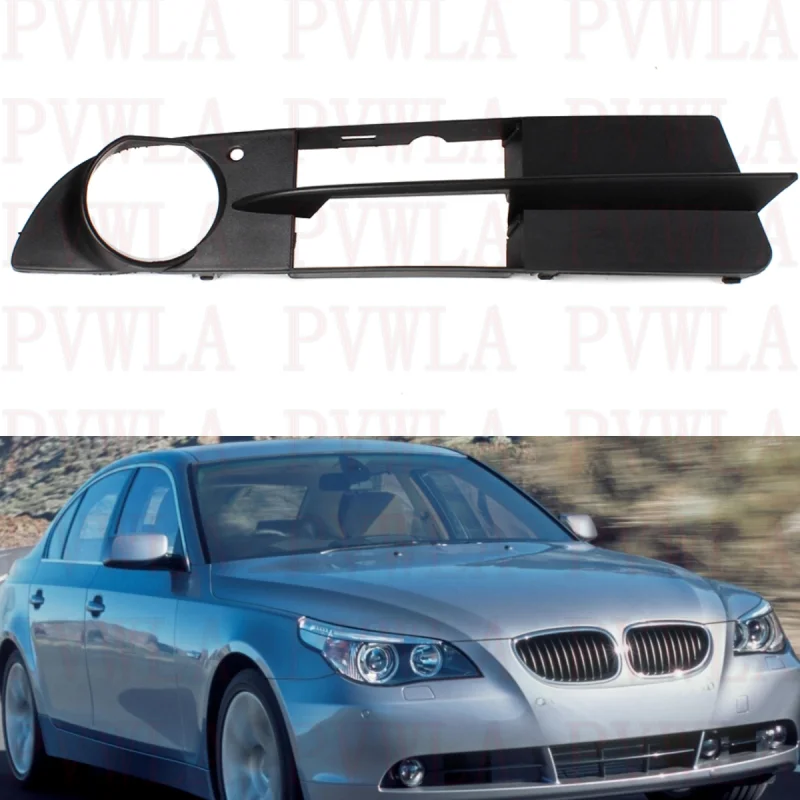 

Right Side Front Bumper Fog Lamp Light Grille Cover 51117049244 For BMW 525i 525Xi 530i 530Xi 545i 550i E60 2004 2005 2006 2007