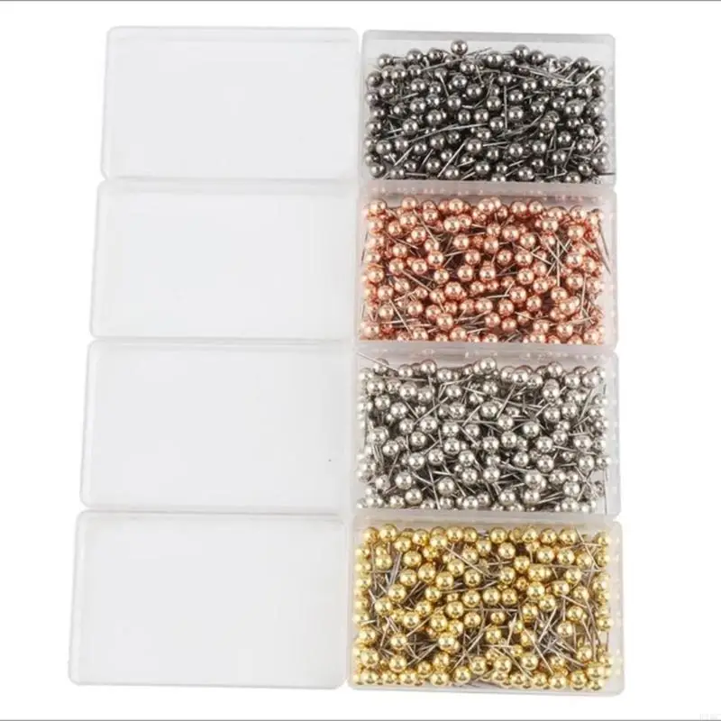 

500 Pcs Push Pins Decorative Pushpins Thumb Tacks Poster Pins Bulletin Board Pins for Cork Boards