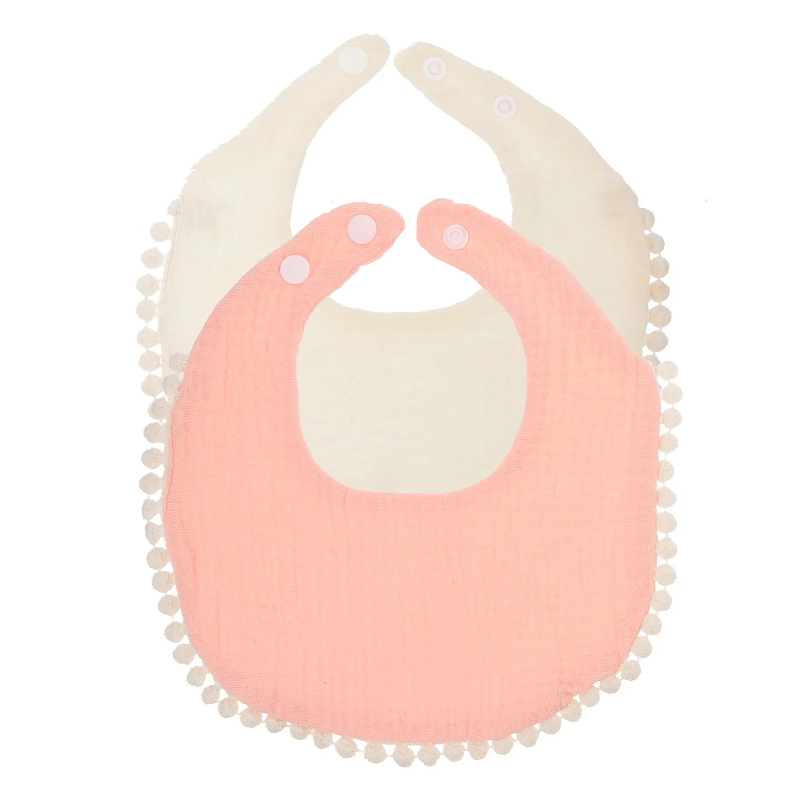 2 قطعة مريلة الطفل لينة القطن ماصة تنفس منشفة لعاب الأطفال لحديثي الولادة طفل تغذية مريلة قابلة لإعادة الاستخدام المرايل منشفة لعاب الأطفال #2