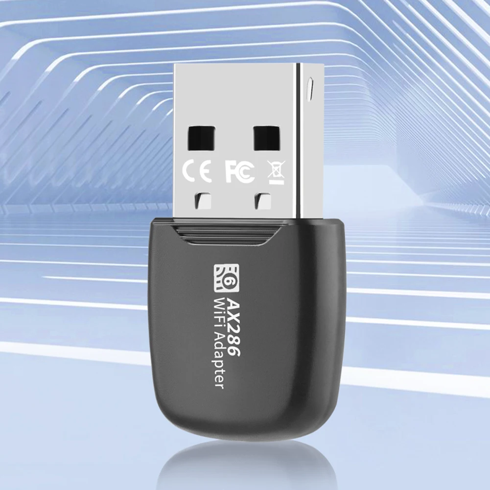 

Мини-USB WIFI 6-ключевой беспроводной сетевой приемник драйвер Бесплатный Wi-Fi сетевой адаптер 2,4 ГГц 286,8 Мбит/с для ПК/ноутбука Windows7/10/11