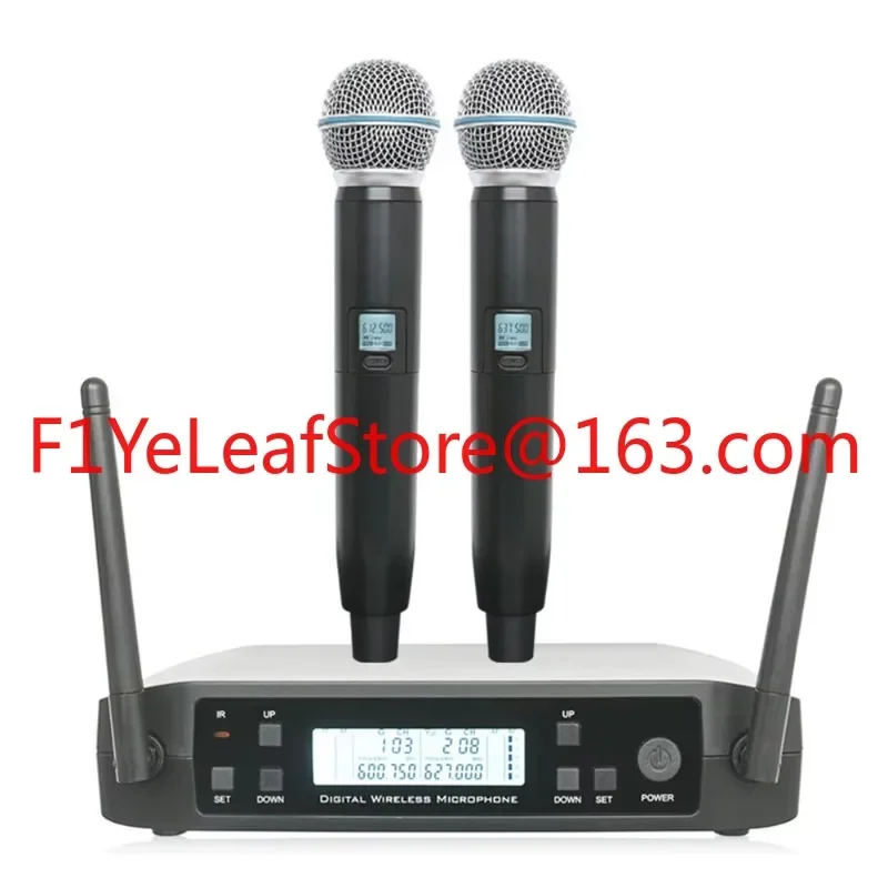 GLXD4 GLXD24 BETA58 BETA58A wireless collar headset handheld microphone for stage performances DJ Speech