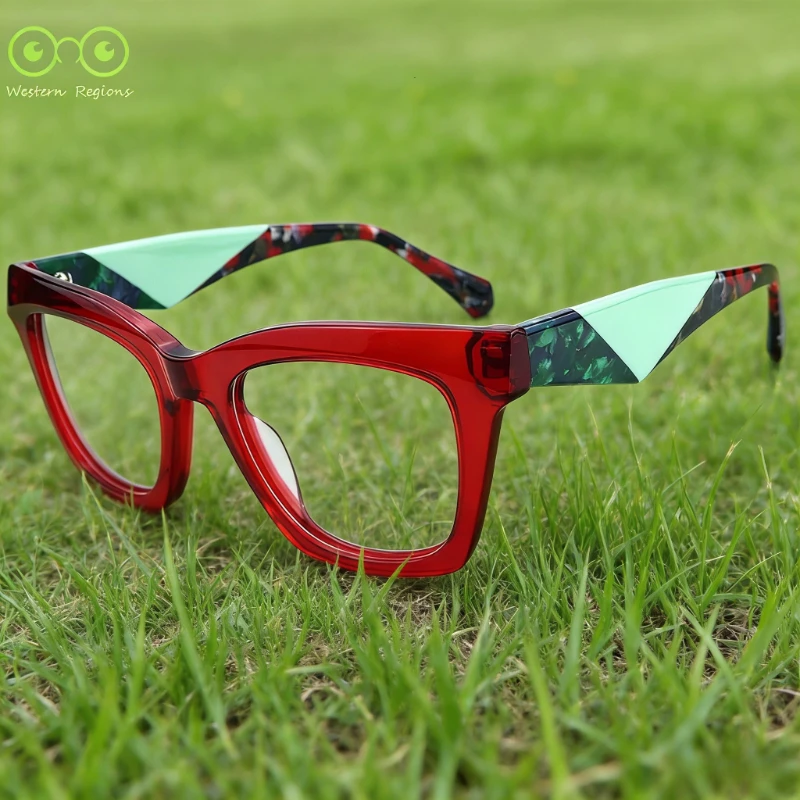 

Мужские и женские классические квадратные очки с толстой ацетатной оправой, для коррекции близорукости и чтения, с возможностью индивидуальной оптической установки линз, с защитой от синего света