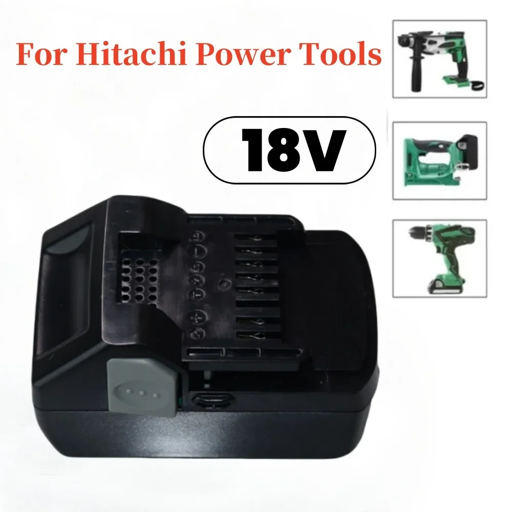 بطارية بديلة ليثيوم أيون 18 فولت 10000 أمبير في الساعة لبطاريات أدوات الطاقة هيتاشي BSL1830 BSL1840 BSL1860B BSL1820 #4