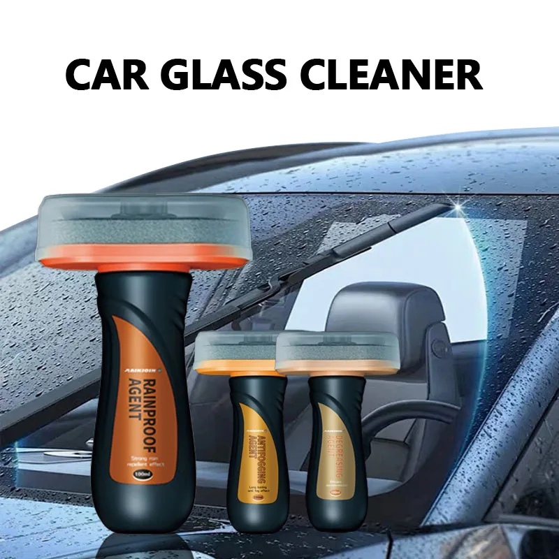 

Car Glass Water Repellent Rainproof Windshield Cleaning Antifogging Agent Oil Film Remover Automobile Washing Accessories