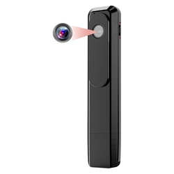 Mini caméra portable avec vision nocturne, enregistreur vidéo haute définition, surveillance, 1080P, 1 PC