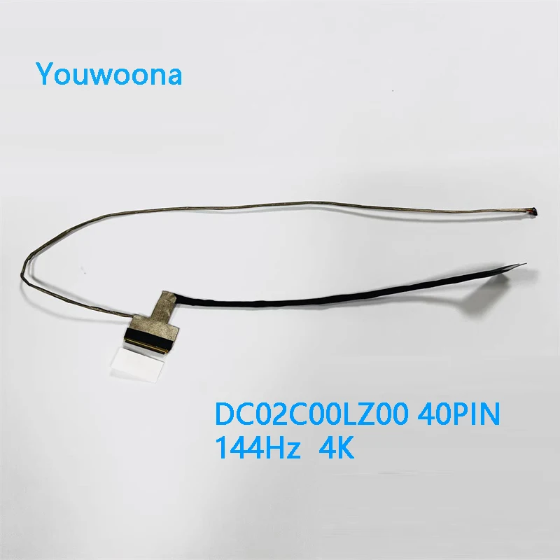 

Новый оригинальный ЖК-кабель для ноутбука HP PAVILION 6 15-DK 15-DK0127tx DC02C00LZ00 UHD 4K 144 Гц 40 контактов