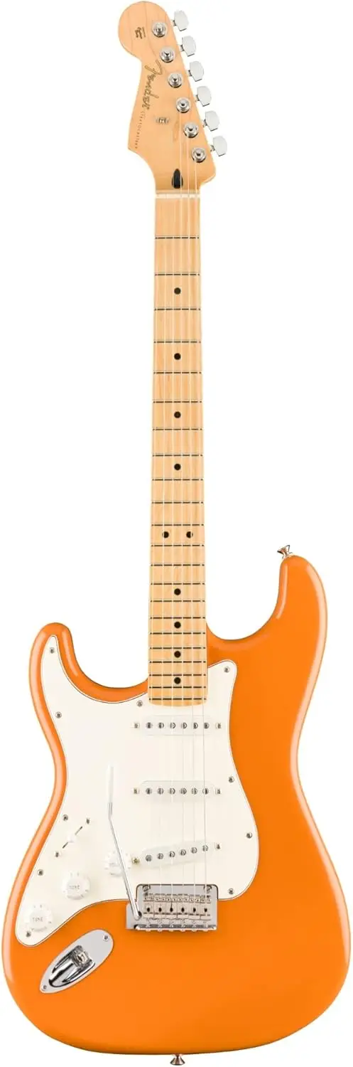 Player   Electric Guitar, Capri Orange, Maple Fingerboard, Left-Handed