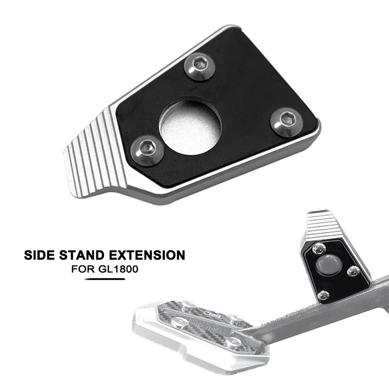 

Для Honda Goldwing GL1800 Gold wing GL 1800 2018-2023 2021 2022 мотоциклетная опора для ног, удлинитель, удлинитель боковой подставки
