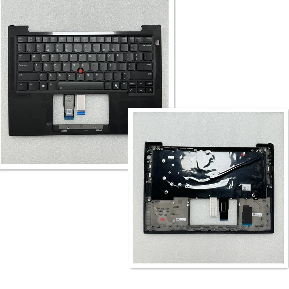 New Original for Lenovo ThinkPad T14s Gen 5 US backlight Keyboard Palmrest Cover Case WLAN version 5M11N99361 5M11N99364