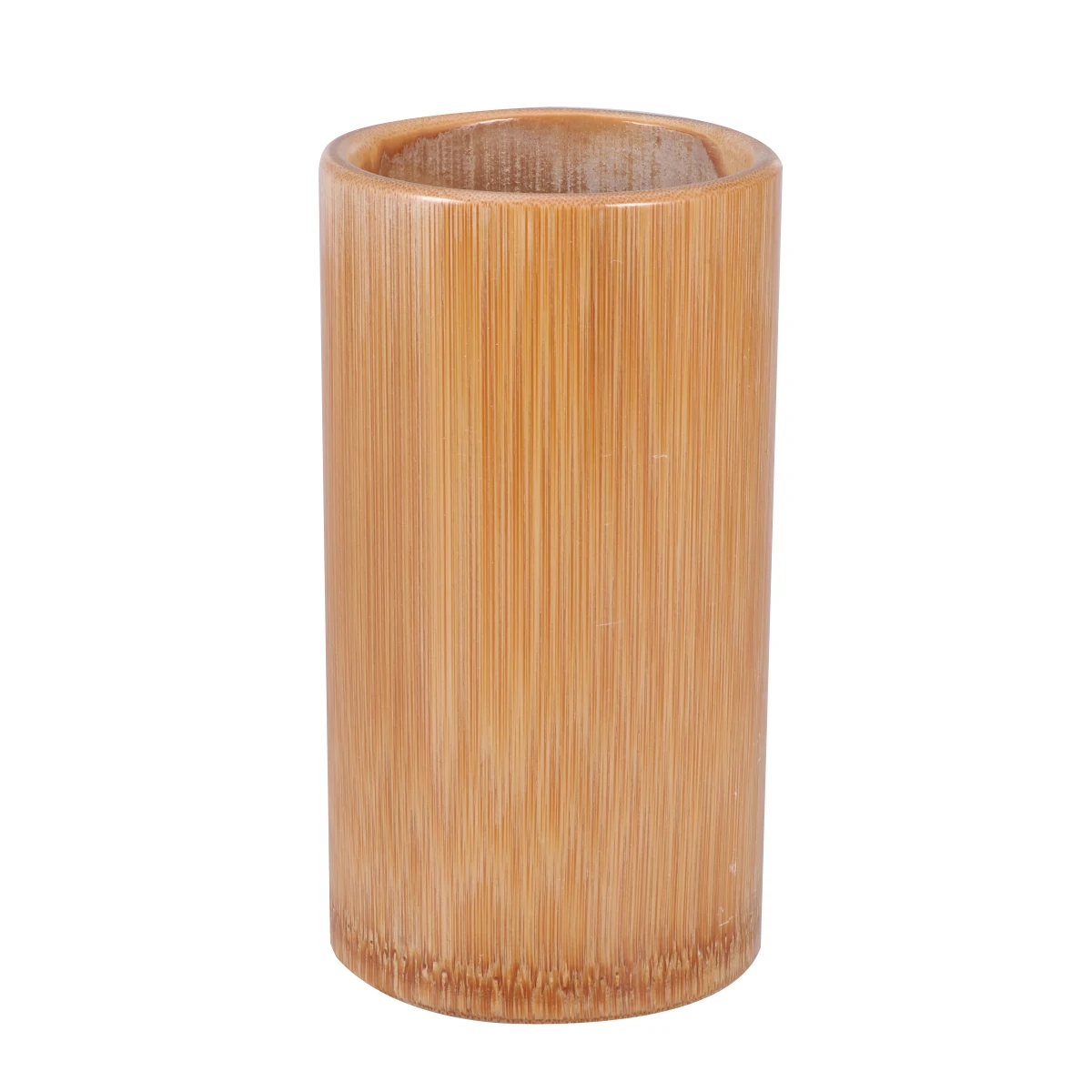 

Bamboo Chopsticks Tongs Holder 15 CM Spoon Fork Wooden Utensil Container Kitchen Organizer Storage Tube Clean Dry Neat Retro