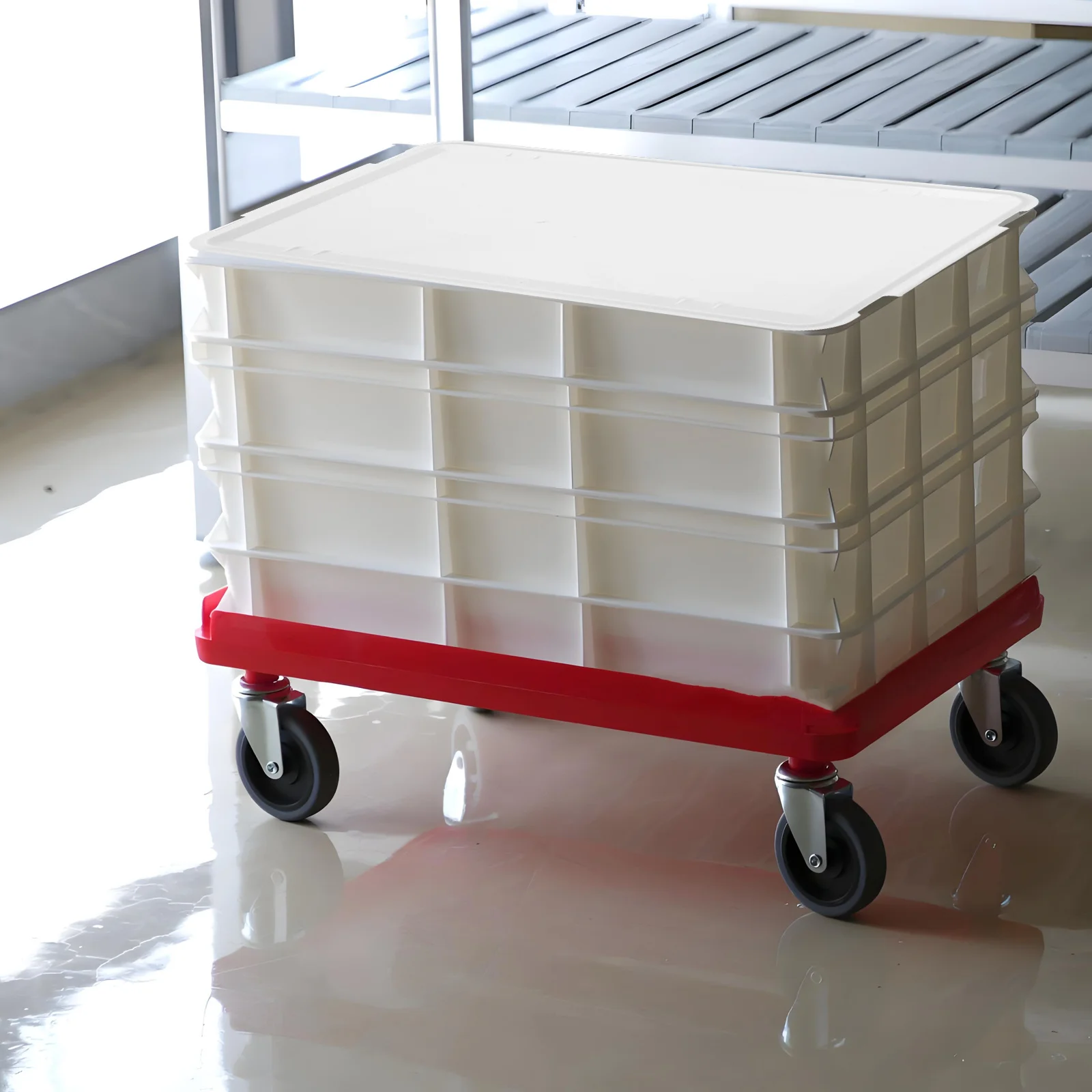 

Dough Proofing Box Lid Stackable Plastic Cover For Moisture Retention Dust Protection Easy Clean Baking Container For