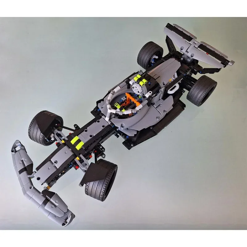 2023 MOC الجديد- 151236   • F1 Super Track Racing Sports Car Stitching Building Brick Model • 1068 قطعة هدية لعبة عيد ميلاد للأطفال