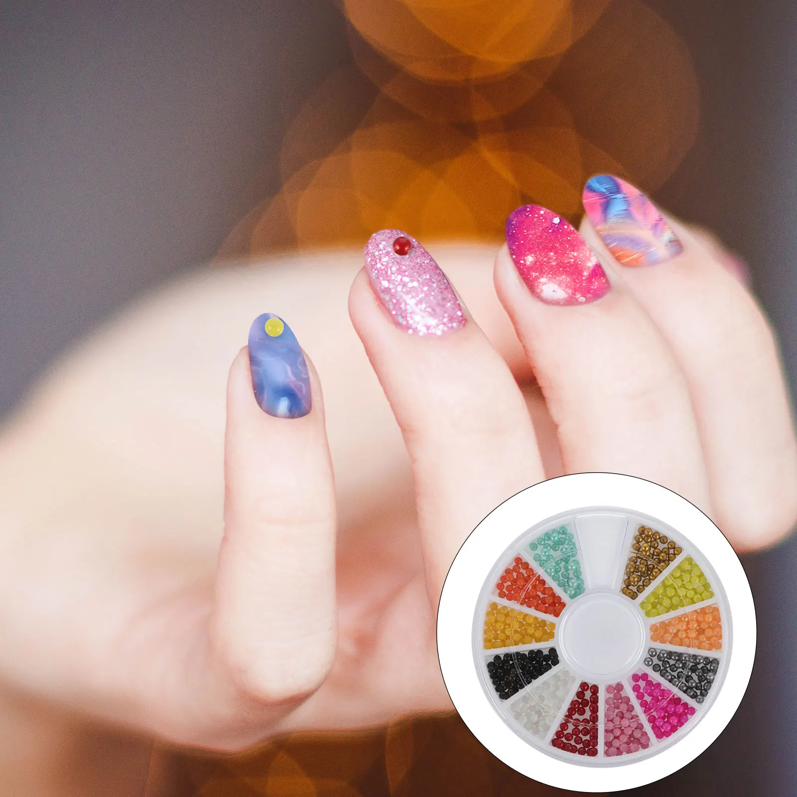 

Manicure Caviar Beads Manicure Paillettes Nail Decal Nail Bead Beads for Nail