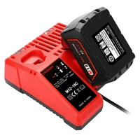 New Dual Charging Port M12-18C Lithium Battery Charger Replaces Milwakee Charger For Fast Charging Of Lithium Batteries