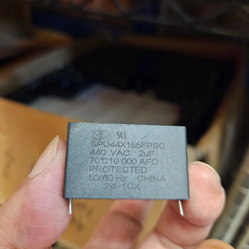 Brand new original SH-DPY 1.5UF440V SPU44X155FPSC 2uf440V air conditioning fan capacitor