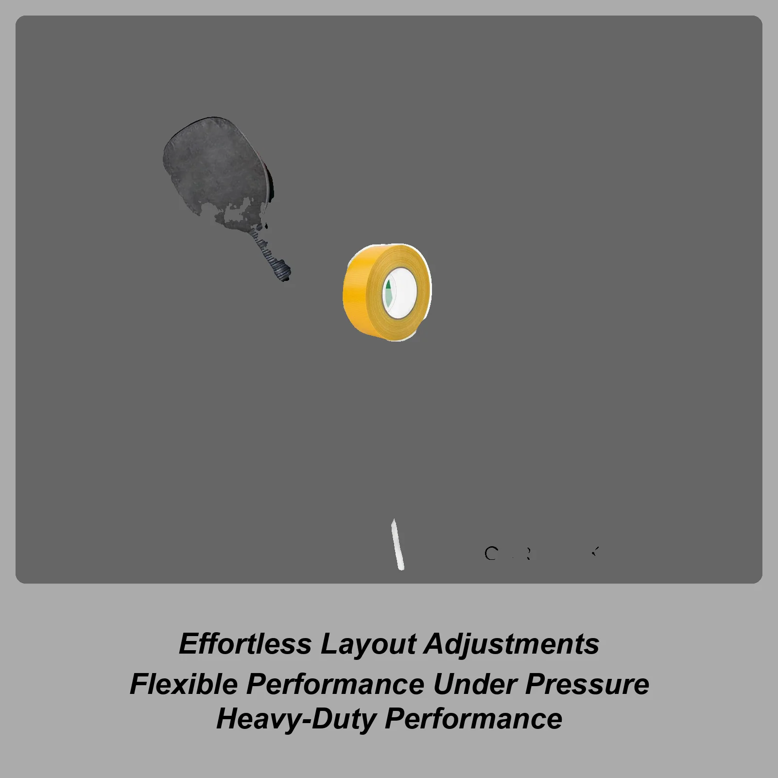 

Линии для пиклбола 0,16x164 фута, гибкие временные линии, ленты для пиклбола для уличного двора, тенниса, уличного гольфа в помещении