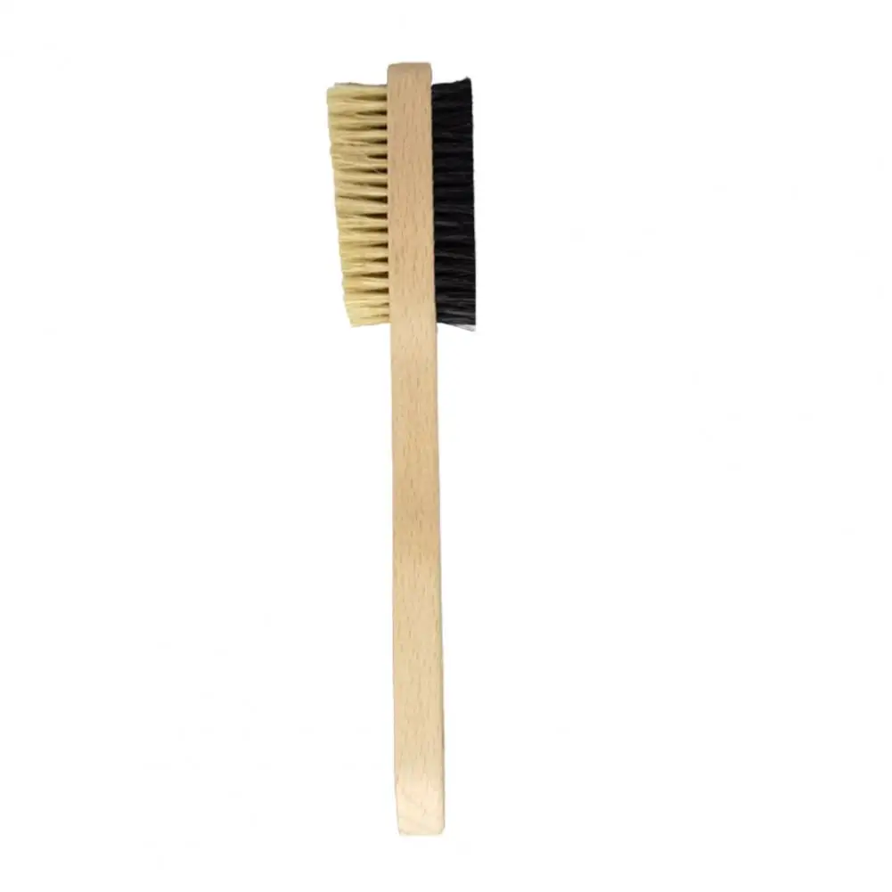 Bristle Brush for Gravel Surfaces Eco-friendly Rock Climbing Brush Set with Beech Wood Handle Boar Hair Bristles for Callus