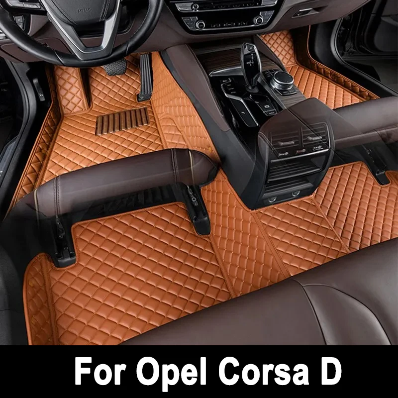 

Car Floor Mat For Opel Corsa D 2007~2014 Waterproof Rug Cubre Pisos Para Autos Car Mat Floor Interior Decoration Car Accessories